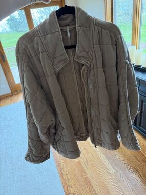 Free People cotton Quilted Women’s Jacket